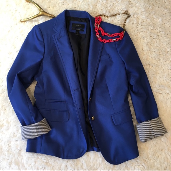 J. Crew Jackets & Blazers - J. Crew Schoolboy Navy Blazer